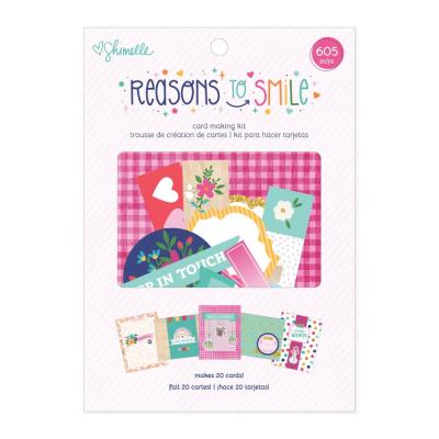 American Crafts Shimelle Laine Reasons To Smile - Card Making Kit